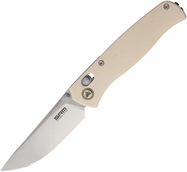 SRM Knives 255L Ambi Lock Ivory SRM255LGT
