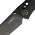 SRM Knives Medal Ambi Lock Blk Mic SRM255LMB2