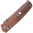 SRM Knives 255L-GK Ambi Lock Brown SRM255LMN