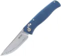 SRM Knives 255L-TE2 Blue TC4 Titanium - SRM255LTE2