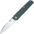 SRM Knives Qrick Linerlock Green/Org - SRM408LGX