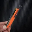 SRM Knives Qrick Linerlock Green-Org SRM408LGX