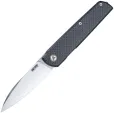 SRM Knives Qrick Linerlock Blk G10/CF - SRM408LKB
