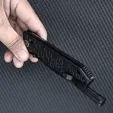 SRM Knives Rubik Ambi Lock Blackout SRM7228BAB