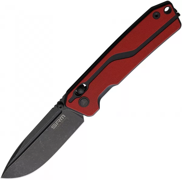SRM Knives 7228 Ambi Lock Red SRM7228LGV