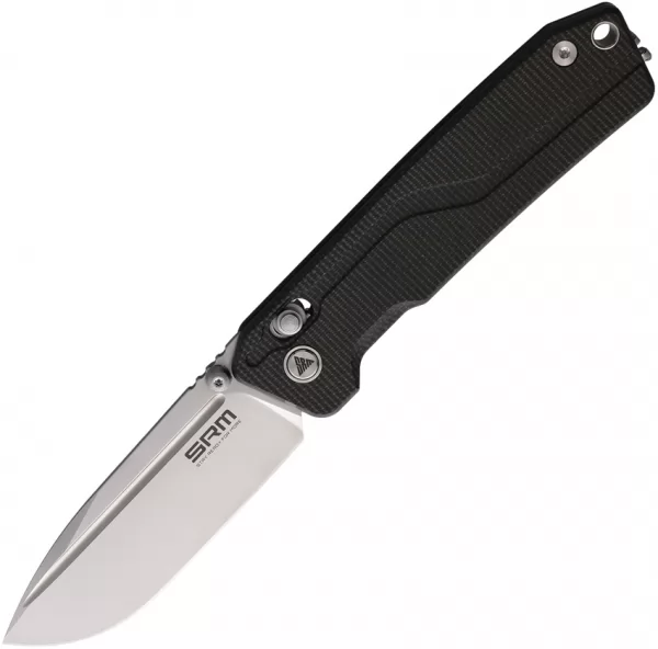 SRM Knives Rubik Ambi Lock Micarta SRM7228LMB1