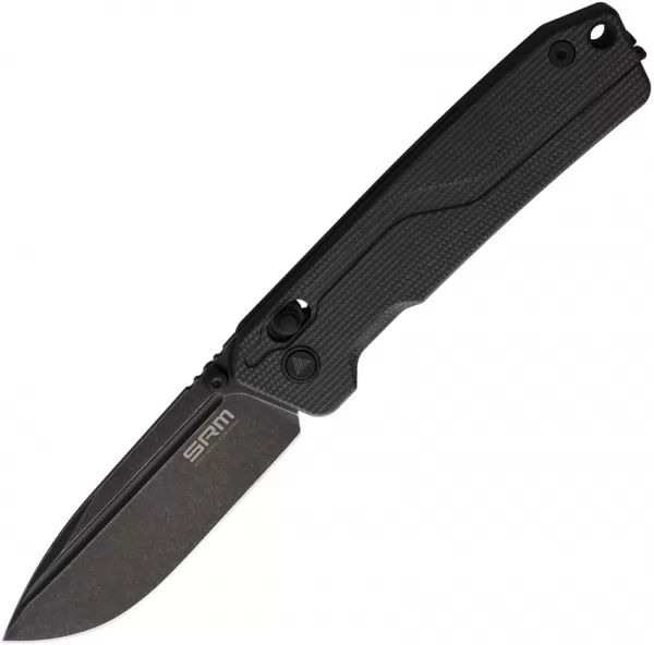 SRM Knives Rubik Ambi Lock Micarta SRM7228LMB2