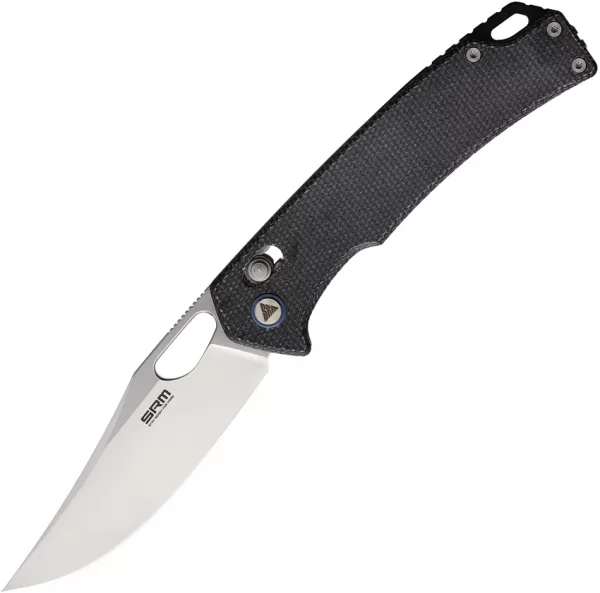 SRM Knives 9203 Ambi Lock Black Micarta SRM9203MB