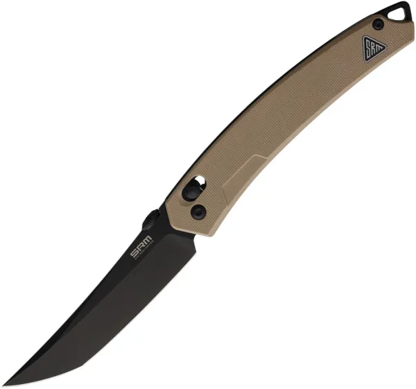 SRM Knives 9211 Ambi Lock Tan SRM9211BGW