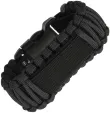 Survco Tactical Para Cord Watch Band Black - SRV01