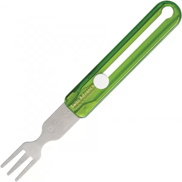 Swiss Advance Hippus Picnic Fork Green SSA32630