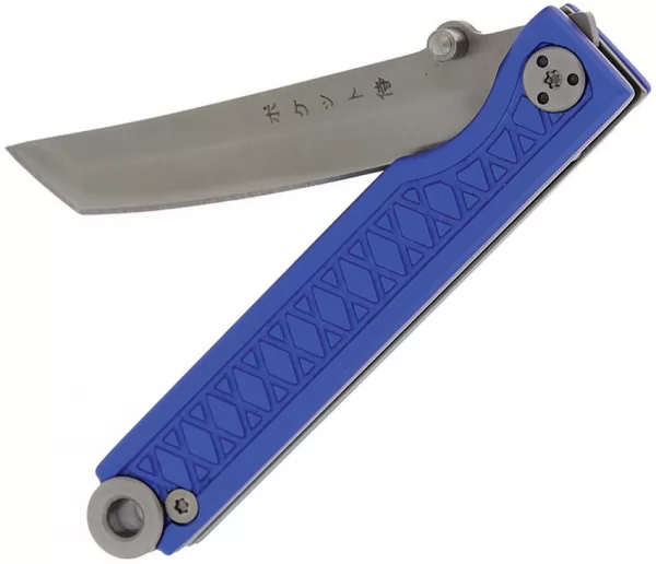StatGear Pocket Samurai Linerlock Blue STAT107