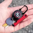 StatGear Pocket Samurai Folder Red STAT116RED