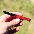 StatGear Pocket Samurai Folder Red STAT116RED