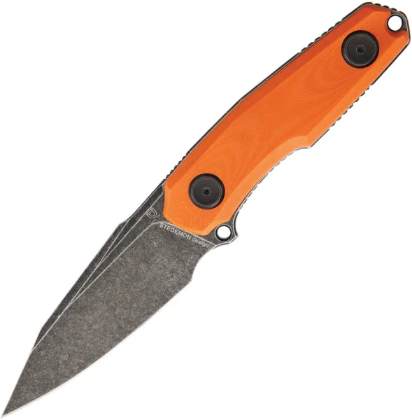 Stedemon UncleOne Fixed Blade Orange STEUB011