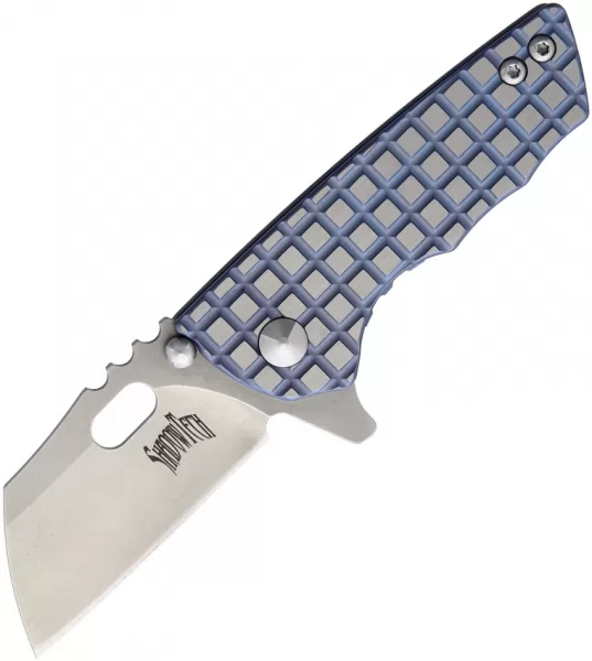 Shadow Tech Sidekick Framelock Blue-Silver knives STKF001