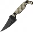 Stroup Knives Mini Mod 2 Fixed Blade Tan - STPMINI2TG10S