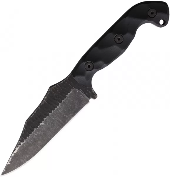 Stroup Knives TU1 Fixed Blade Black STPTU1BG10S