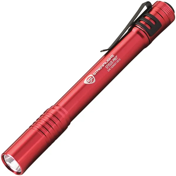 Streamlight Stylus Pro Pen Light Red flashlights STR66120