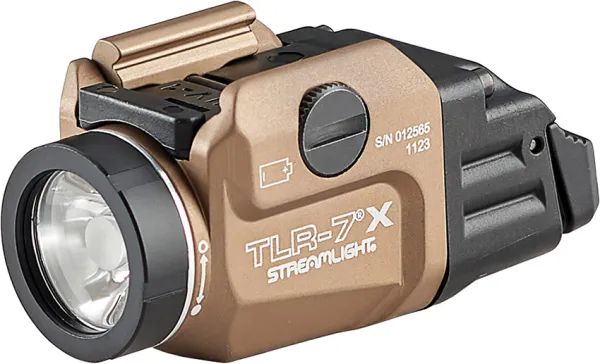 Streamlight TLR-7X Tactical Light FDE flashlights STR69429