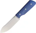 Straight Line Bigger Digger Fixed Blade Blue - STR8BDGBC