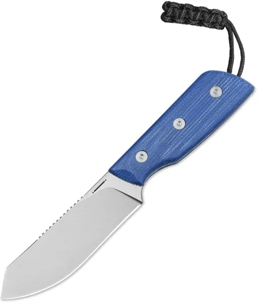 Straight Line Digger Fixed Blade Blue STR8DGBC
