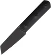 Straight Line Erny Fixed Blade Black G10 - STR8ERGBKD