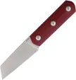 Straight Line Erny Fixed Blade Red G10 - STR8ERRG
