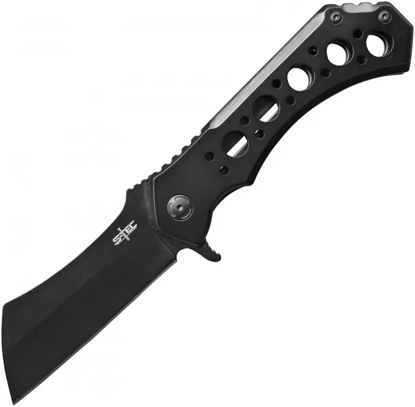 S-TEC Framelock Cleaver Blade STT004BKL