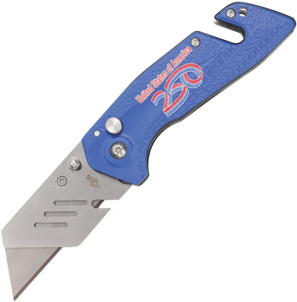 S-TEC Utility Button Lock 250 Blue STT202502