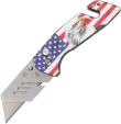 S-TEC Utility Button Lock Flag/Eagle - STT202505