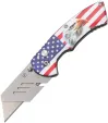 S-TEC Utility Button Lock Eagle/Flag - STT202515