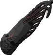 S-TEC Linerlock Black-Red STT20318