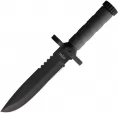 S-TEC Survival Knife Black - STT22188BK2