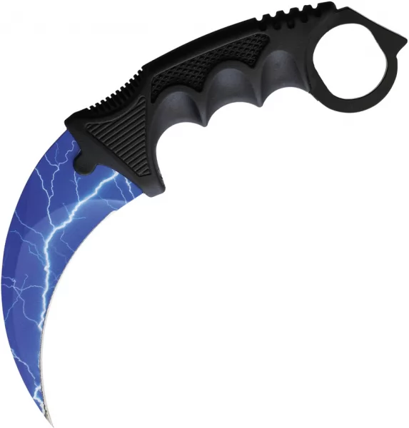 S-TEC Karambit Fixed Blade Blue STT222002BK7