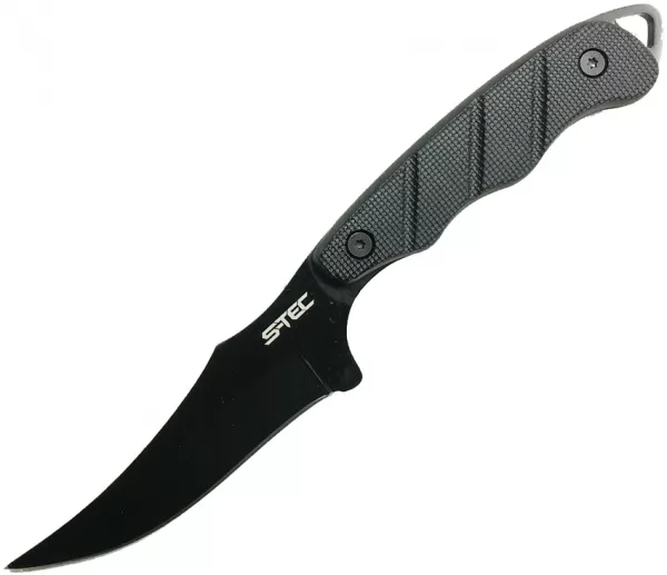 S-TEC Black Fixed Blade STT25139BK