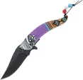 S-TEC Chief Linerlock A/O Purple - STT27026PP