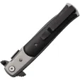 S-TEC Stiletto Style Linerlock Black STT271077