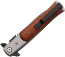 S-TEC Stiletto Style Linerlock Brn STT27107SL3