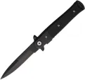 S-TEC Stiletto Style Linerlock Black - STT27108BK2