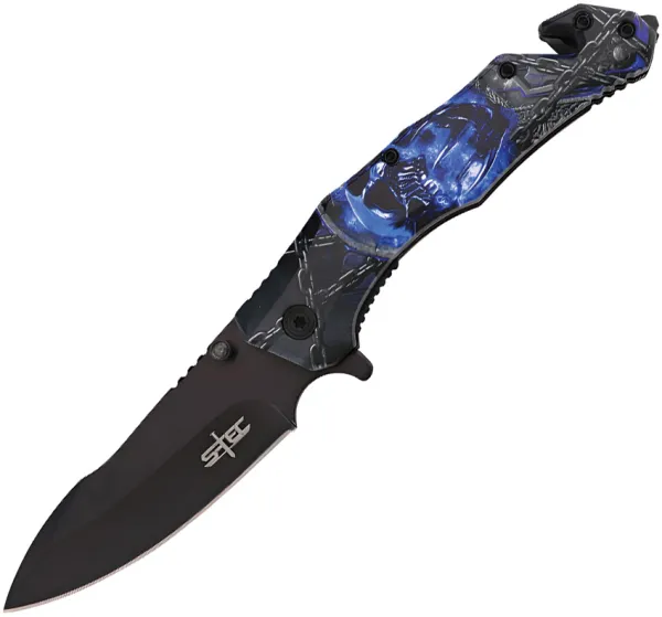 S-TEC Rescue Linerlock A-O Blue STT2712131