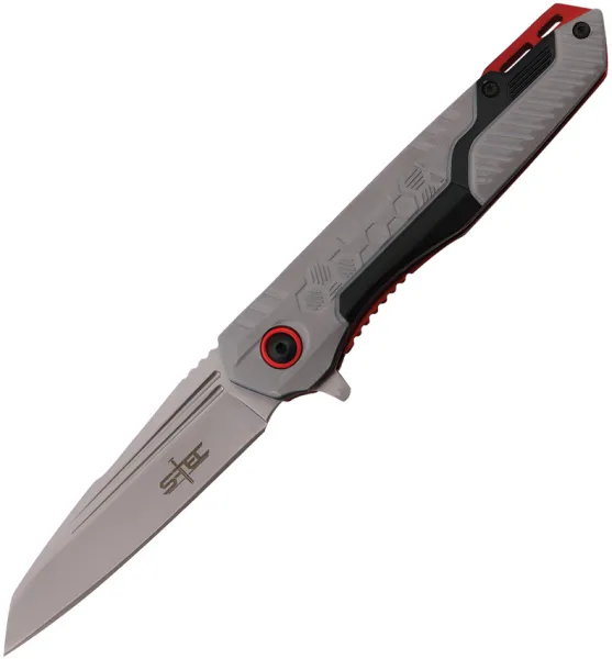 S-TEC Linerlock A-O Gray-Red STT271278