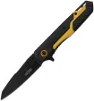 S-TEC Linerlock A/O Black/Yellow - STT271278BK