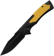 S-TEC Linerlock A/O Blk/Yellow - STT271285BK