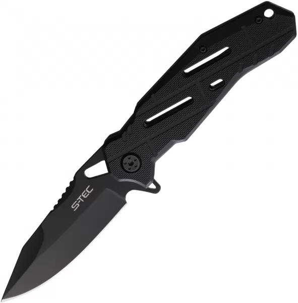 S-TEC Linerlock Black G10 STT27162BK