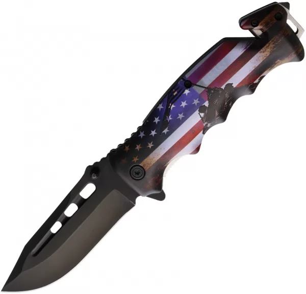 S-TEC Linerlock A-O American Flag STT2716322
