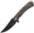 S-TEC Framelock A/O Black - STT27207BK