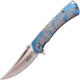 S-TEC Framelock A/O Blue - STT27207BL