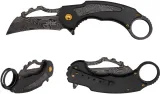 S-TEC Karambit Linerlock A-O Black STT27208BK