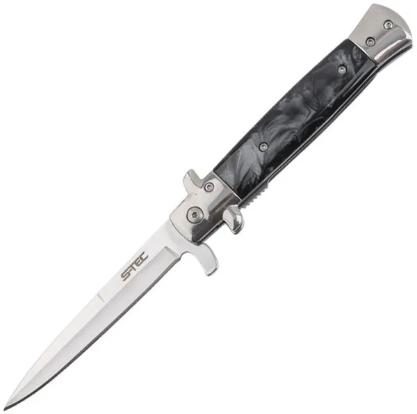 S-TEC Stiletto Linerlock A-O Blk Mar STT27333715